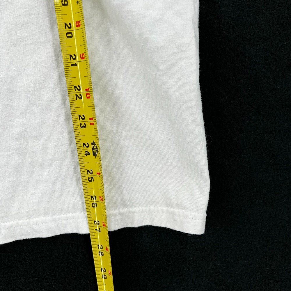 Live The Salt Life Tee Shirt Size Medium White Long Sleeve Adult Sailfish Ocean - Picture 6 of 9